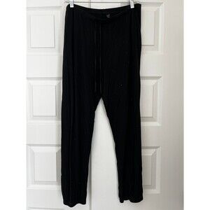 Victoria Secret Black Soft Cotton Lounge Pants Large